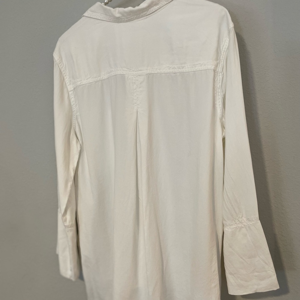 Cloth & Stone White Blouse - Picture 7 of 8